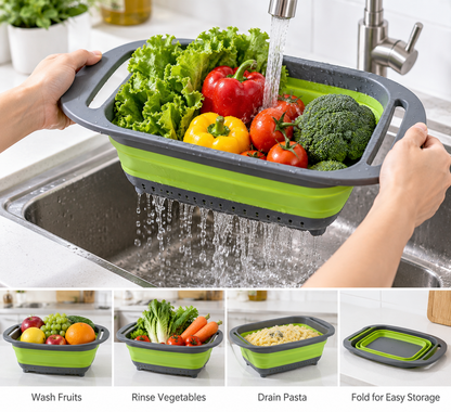 Collapsible Silicone Colander