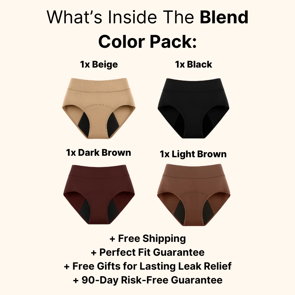 🌸💖Last Day 50% OFF|LBMLBM™  100% Leak-Proof Underwear 4-pack