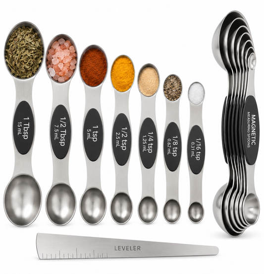 Magnetic Measuring Spoons Set