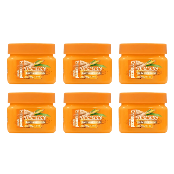 ✨ Turmeric Glow Scrub — Buff Away Dull, Rough Skin for a Softer, Smoother-Looking Glow 🧡