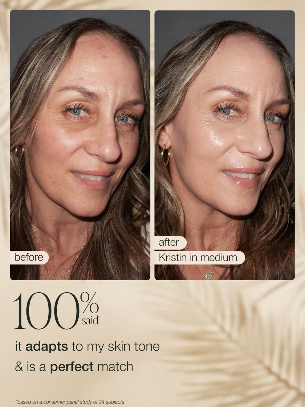 CC Tinted Serum – Shade-Adaptive Coverage, 24H Hydration & Waterproof Wear